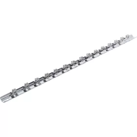BGS dugókulcstartó sín 15 kapoccsal 6,3 mm (1/4")