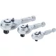 BGS miniatűr racsnis készlet 6,3 mm (1/4") / 10 mm (3/8") / 12,5 mm (1/2") 3 darabos