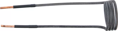 BGS indukciós tekercs indukciós fűtőkészülékhez 45 mm 90°-ban hajlított a BGS 2169, 3390, 3391-hez