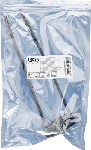 BGS indukciós tekercs indukciós fűtőkészülékhez 45 mm 90°-ban hajlított a BGS 2169, 3390, 3391-hez