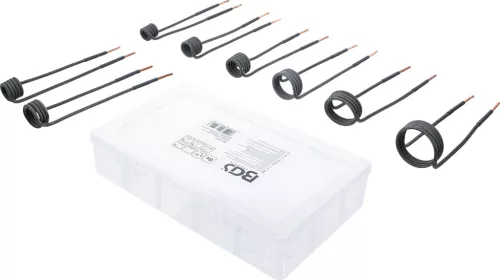 BGS indukciós tekercs készlet 90° hajlított, kompatibilis BGS 2169/3390/3391, 8 db