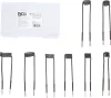 BGS indukciós tekercs készlet 90° hajlított, kompatibilis BGS 2169/3390/3391, 8 db