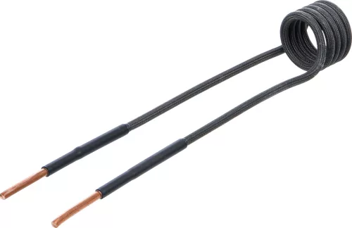 BGS indukciós tekercs indukciós fűtőkészülékhez 25 mm 90°-ban hajlított a BGS 2169, 3390, 3391-hez