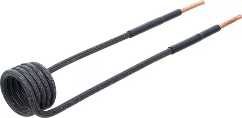 BGS indukciós tekercs indukciós fűtőkészülékhez 25 mm 90°-ban hajlított a BGS 2169, 3390, 3391-hez