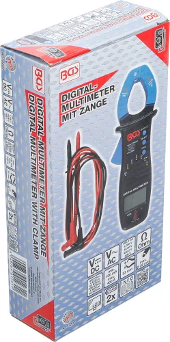 BGS multiméter lakatfogóval DC AC