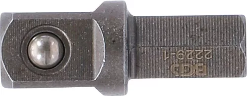 BGS behajtófej-racsni adapter Külső hatszögletű 8 mm (5/16") - 10 mm (3/8") 30 mm