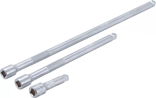 BGS billenős hosszabbító készlet 6,3 mm (1/4") 50 / 150 / 250 mm 3 darabos