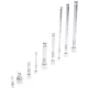 BGS billenős hosszabbító készlet 6,3 mm (1/4"), 10 mm (3/8"), 12,5 mm (1/2") 9 darabos
