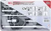 BGS billenős hosszabbító készlet 6,3 mm (1/4"), 10 mm (3/8"), 12,5 mm (1/2") 9 darabos