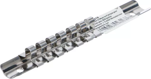 BGS dugókulcstartó sín 7 kapoccsal 6,3 mm (1/4")
