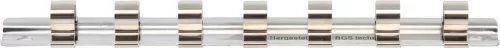 BGS dugókulcstartó sín 7 kapoccsal 10 mm (3/8")