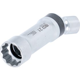 BGS gyújtógyertya csuklós toldat, tizenkétszögletű, tartórugóval 10 mm (3/8") 21 mm
