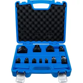 BGS dugókulcs-átalakító és gömbcsukló készlet 6,3 mm (1/4") - 25 mm (1") 11 darabos