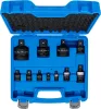 BGS dugókulcs-átalakító és gömbcsukló készlet 6,3 mm (1/4") - 25 mm (1") 11 darabos