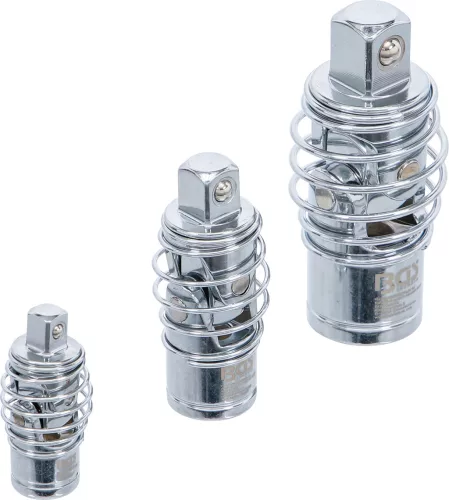 BGS kardáncsukló készlet rugóval 6,3 mm (1/4") / 10 mm (3/8") / 12,5 mm (1/2") 3 darabos