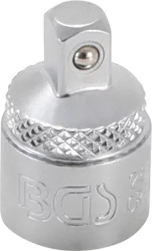 BGS dugókulcs-adapter 10 mm (3/8") - 6,3 mm (1/4")