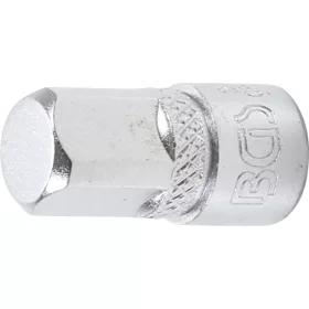 BGS dugókulcs-adapter 6,3 mm (1/4") - 10 mm (3/8")