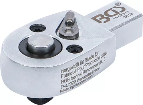 BGS dugaszolható racsnis kulcs 6,3 mm (1/4") Befogó 9 x 12 mm