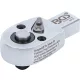 BGS dugaszolható racsnis kulcs 6,3 mm (1/4") Befogó 9 x 12 mm