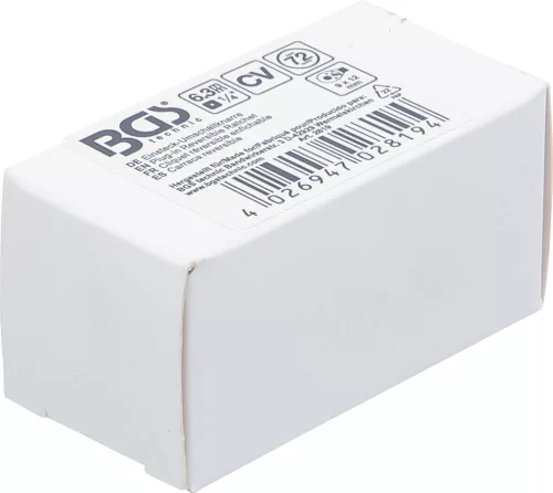BGS dugaszolható racsnis kulcs 6,3 mm (1/4") Befogó 9 x 12 mm