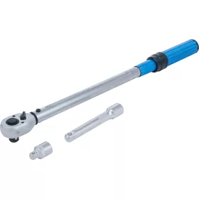 BGS nyomatékkulcs-készlet adapter + hosszabbító 12,5 mm (1/2") 40 - 220 Nm 3 darabos