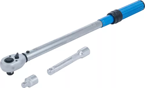 BGS nyomatékkulcs-készlet adapter + hosszabbító 12,5 mm (1/2") 40 - 220 Nm 3 darabos