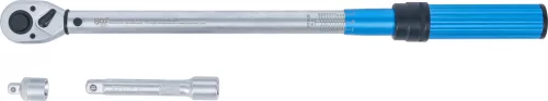 BGS nyomatékkulcs-készlet adapter + hosszabbító 12,5 mm (1/2") 40 - 220 Nm 3 darabos