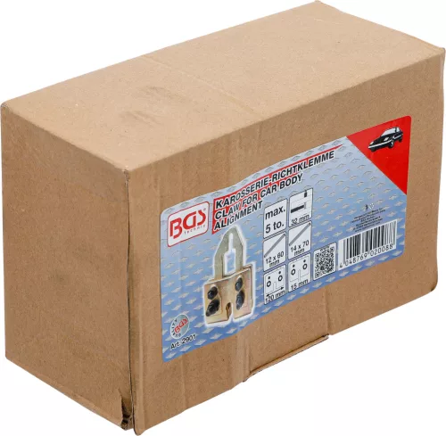 BGS karosszéria szorító 120 mm egy húzásirány max. 5 t