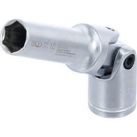 BGS izzítógyertya-hajtókar hatszögletű betét 10 mm (3/8") 10 mm