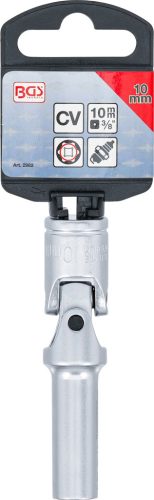 BGS izzítógyertya-hajtókar hatszögletű betét 10 mm (3/8") 10 mm