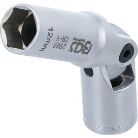 BGS izzítógyertya-hajtókar hatszögletű betét 10 mm (3/8") 12 mm