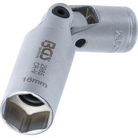 BGS izzítógyertya-hajtókar hatszögletű betét 10 mm (3/8") 16 mm