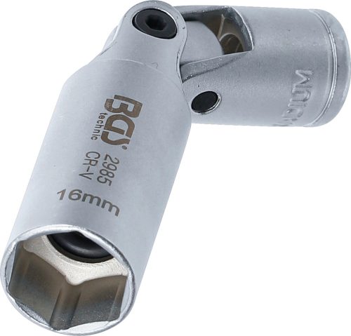 BGS izzítógyertya-hajtókar hatszögletű betét 10 mm (3/8") 16 mm