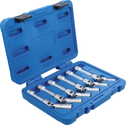 BGS univerzális hajtókaros gyertyakulcskészlet, hatszögletű 10mm (3/8") 8 - 16mm 6 darabos