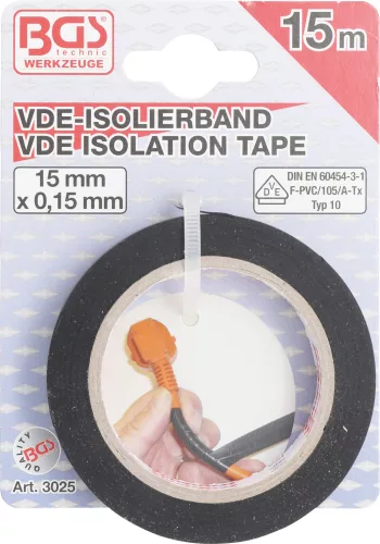 BGS VDE szigetelőszalag 15 m