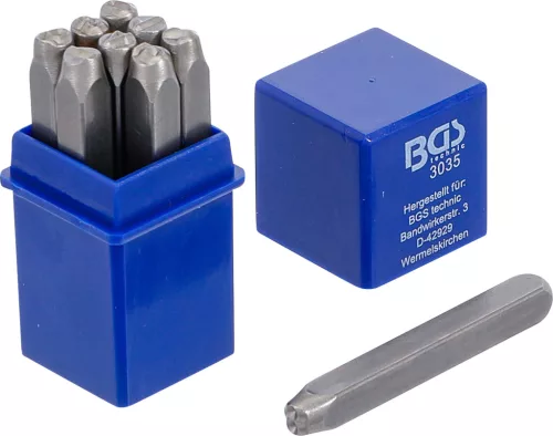 BGS számbeütő 5 mm