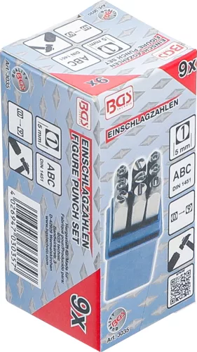 BGS számbeütő 5 mm