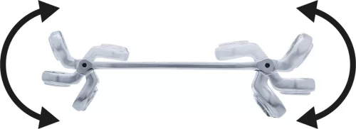 BGS nyitott csillagkulcs fékvezetékekhez és csuklókhoz 10 x 12 mm