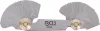BGS dupla menetsablon, 52 lap metrikus 0,25 - 6,0 mm, Whitworth 4G - 62G
