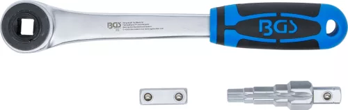 BGS racsnis dugókulcs adapterrel és lépcsős kulccsal Belső négyszögletű 12,5 mm (1/2")