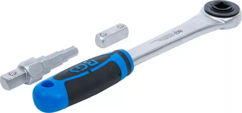 BGS racsnis dugókulcs adapterrel és lépcsős kulccsal Belső négyszögletű 12,5 mm (1/2")