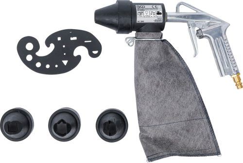 BGS levegős homokfúvó pisztoly tartozékkal