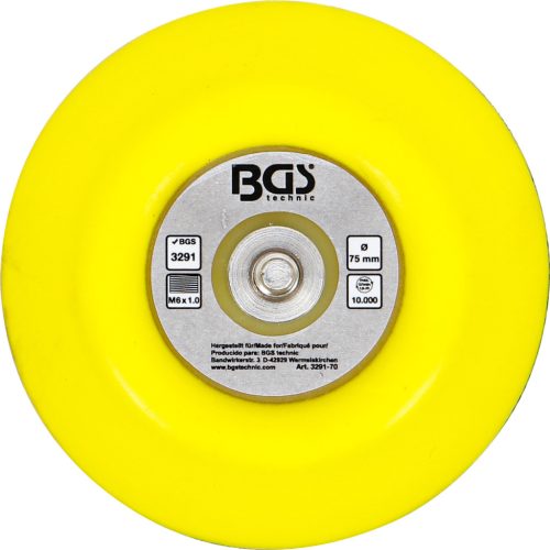 BGS tépőzáras tárcsa a BGS 3291-hez Ø 75 mm