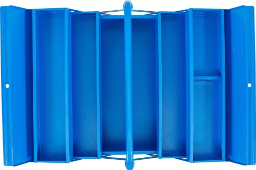 BGS fém szerszámosdoboz üres 420 x 200 x 200 mm 5 rekeszes