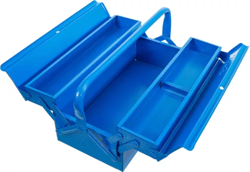 BGS fém szerszámosdoboz üres 420 x 200 x 150 mm 3 rekeszes