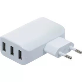 BGS univerzális USB-töltőkészülék 3 USB-port max 3,4 A összesen max. 2,4 A / USB 110 - 240 V