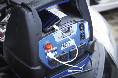 BGS többfunkciós indítókészülék és mobil áramellátás 5-az-1-ben 18 Ah