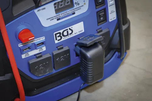 BGS többfunkciós indítókészülék és mobil áramellátás 5-az-1-ben 18 Ah