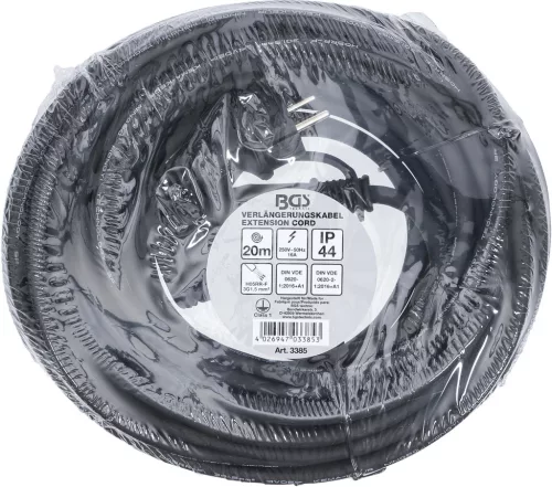 BGS hosszabbítókábel 20 m 3 x 1,5 mm² IP 44