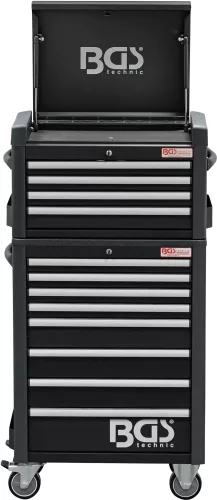BGS profi Standard Maxi műhelykocsi 12 fiók 263 szerszámmal